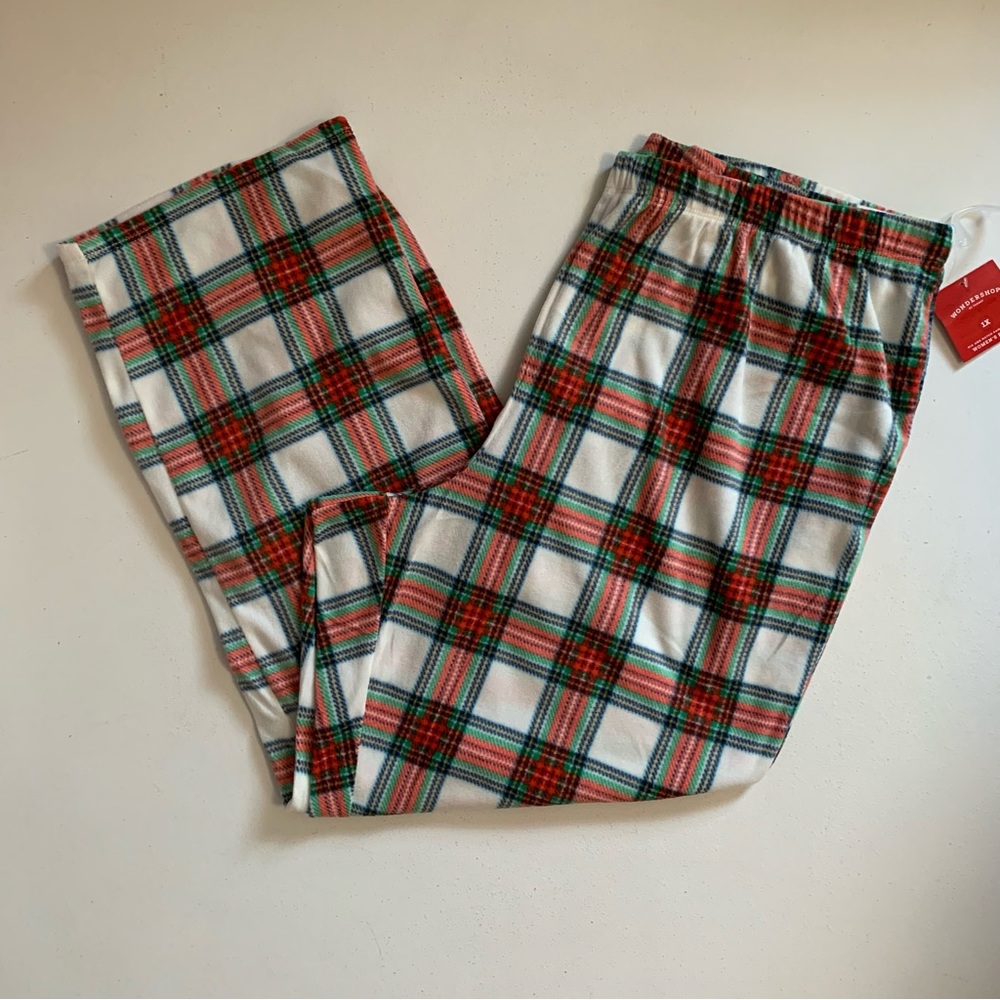 Wondershop Plaid Soft Fleece Pajama Pants Women’s Size 1X NWT